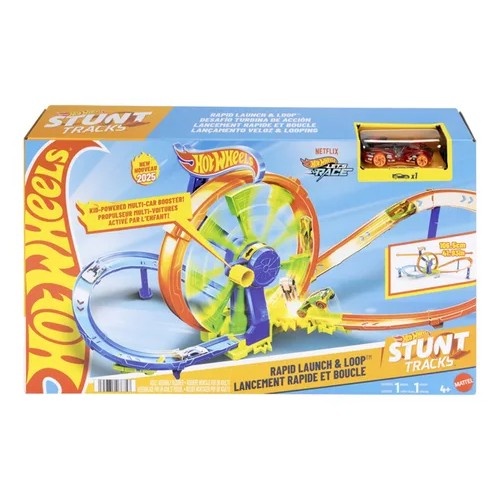 Hot Wheels Pista Turbina de Ação: Aventura Radical!