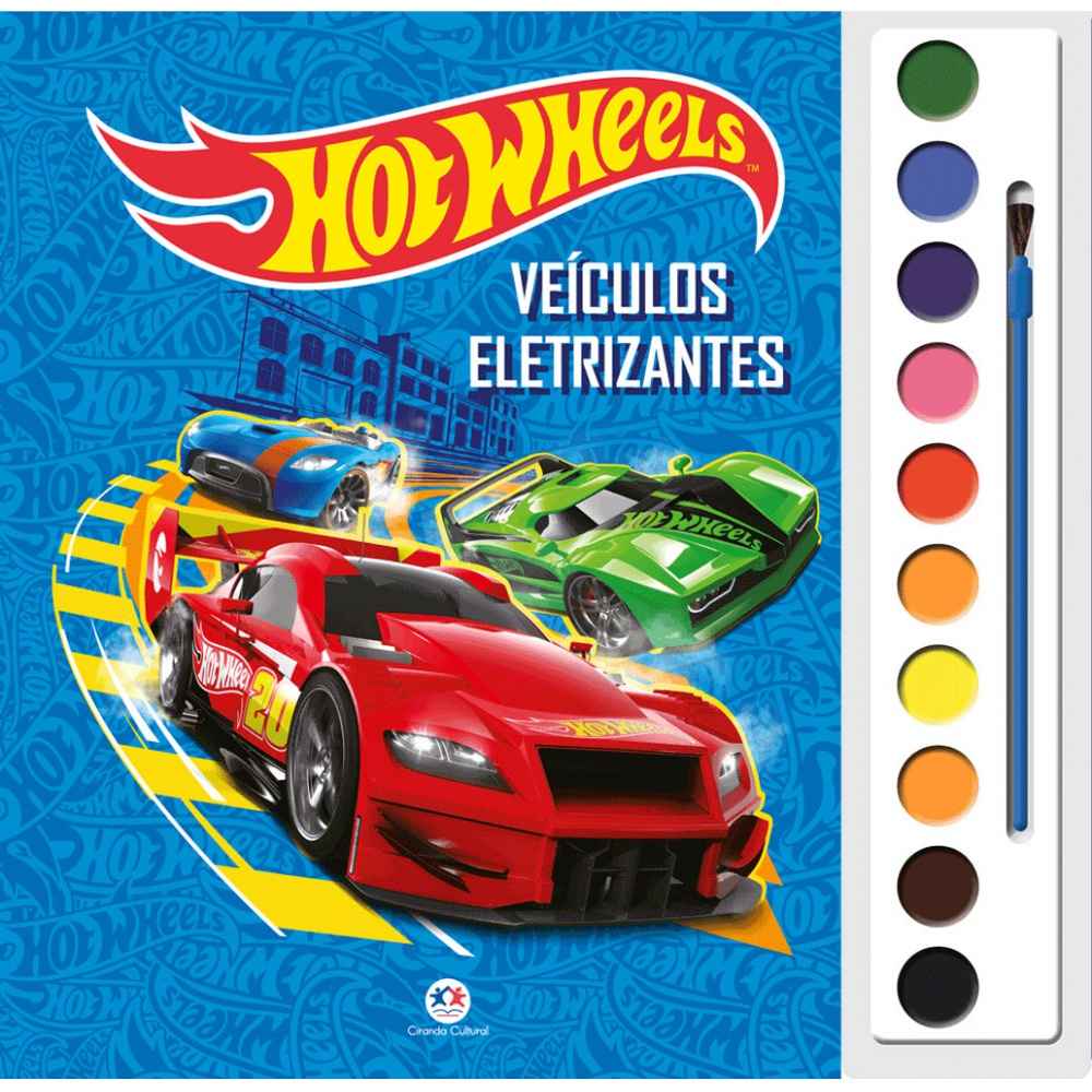Hot Wheels: Veículos Eletrizantes - Pinte e Acelere!