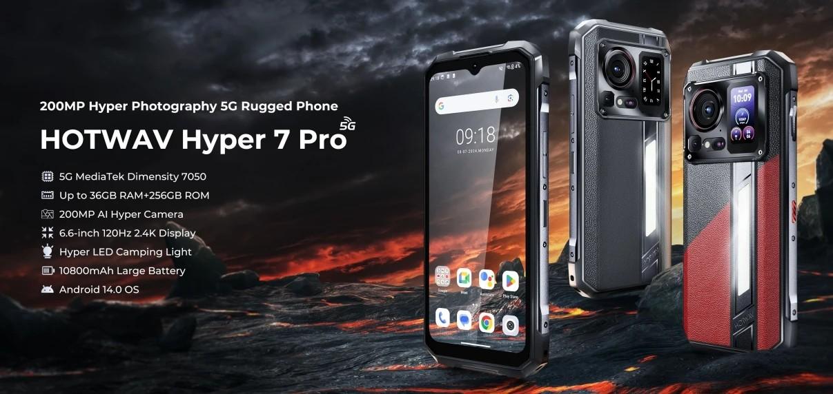 Hotwav Hyper 7 Pro: O 5G Poderoso e Inovador