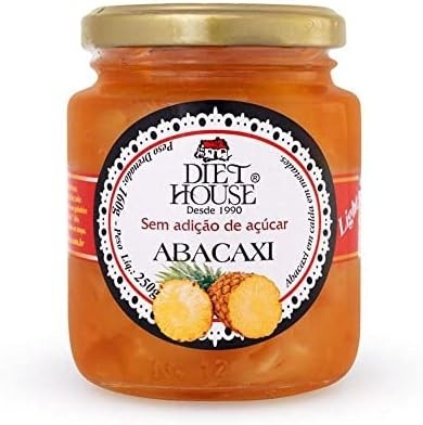 Compota de Abacaxi Sem Açucar Diet House 250g