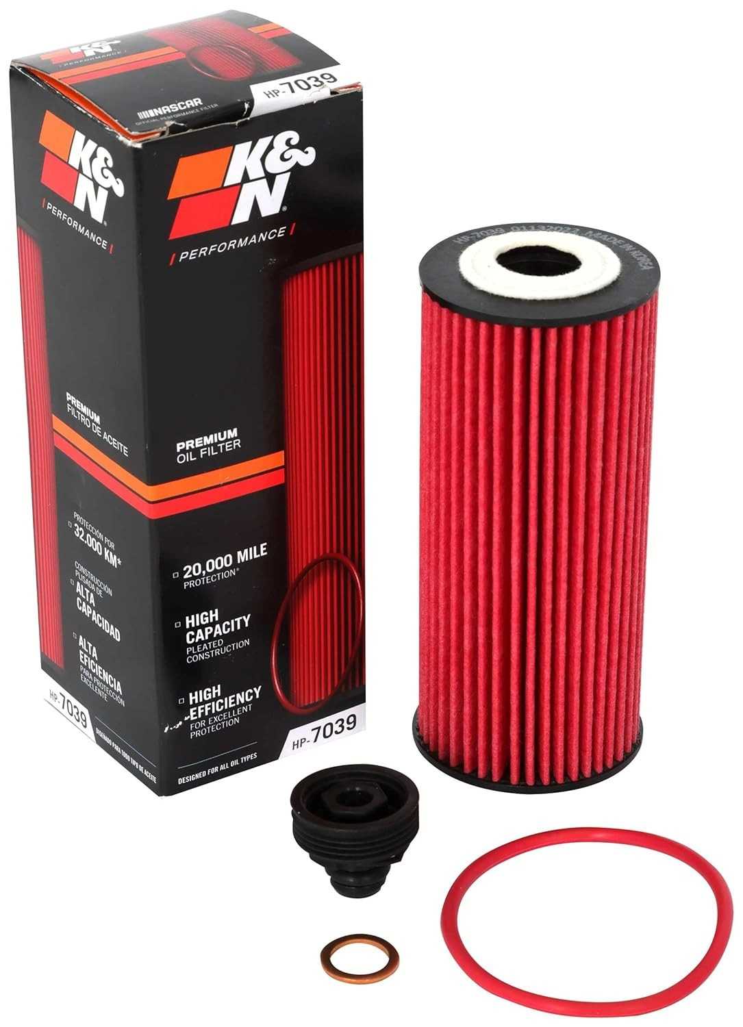 Filtro de Óleo K&N HP-7039: Desempenho Superior para Seu Motor