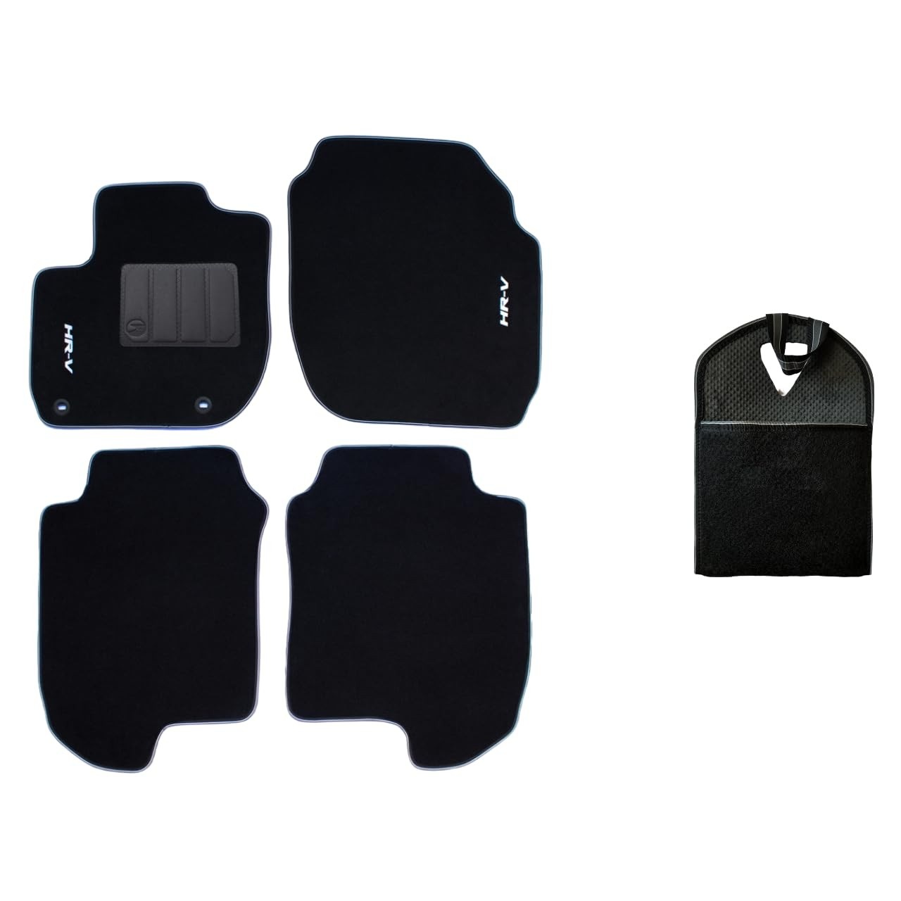 Tapete Carpete Premium para Honda HR-V (2015-2022) + Lixeira Grátis