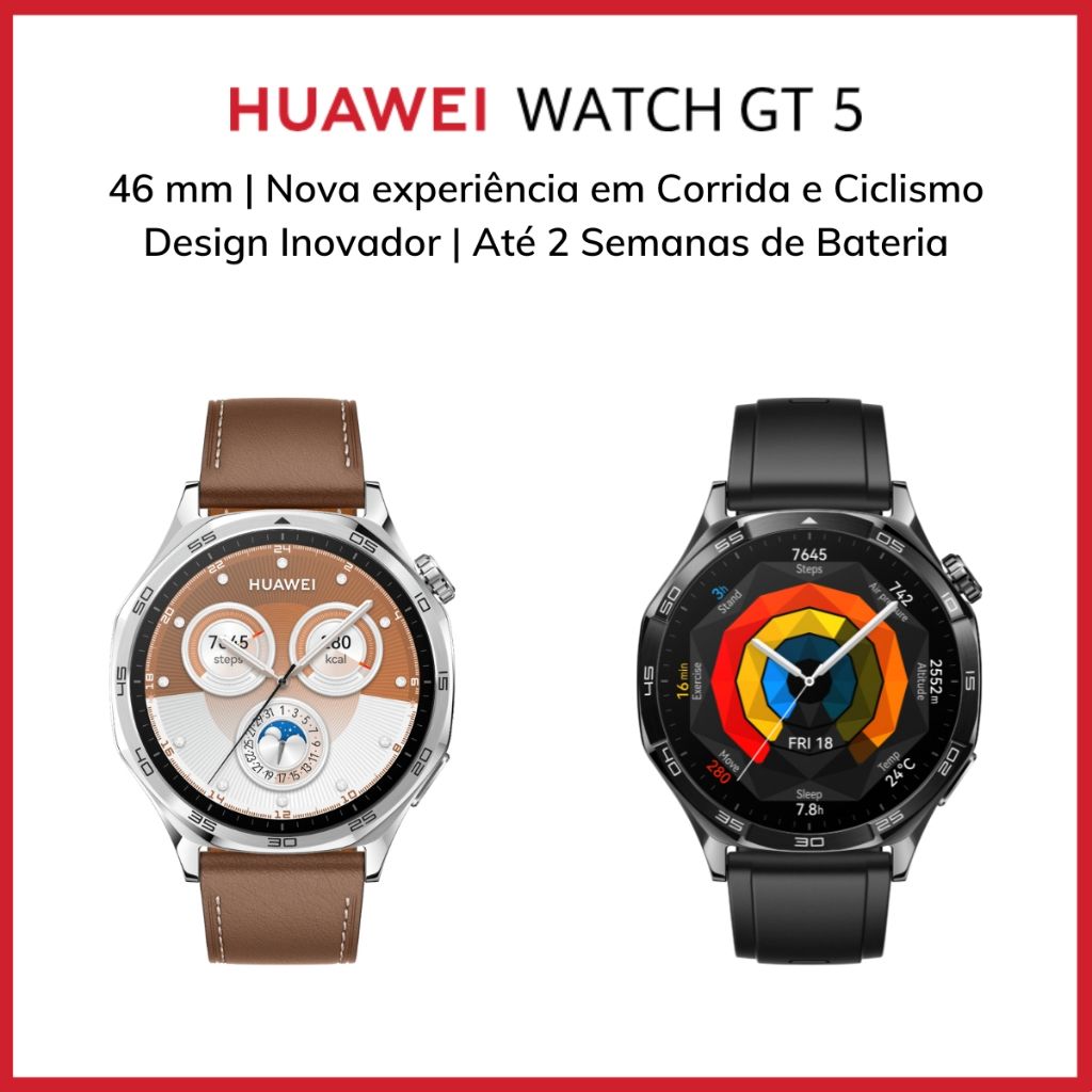 HUAWEI GT 5: O Smartwatch Completo!