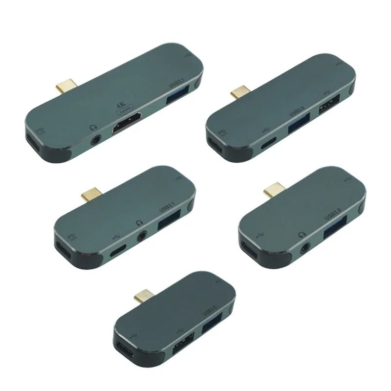 Hub USB-C 6 em 1: Expanda Seu Notebook!