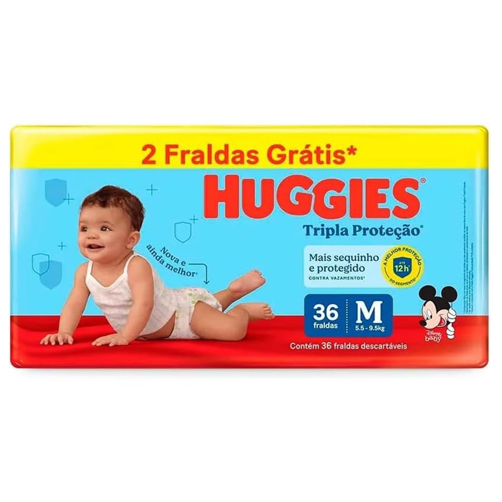 Huggies Meguinha M: Proteção Imbatível!