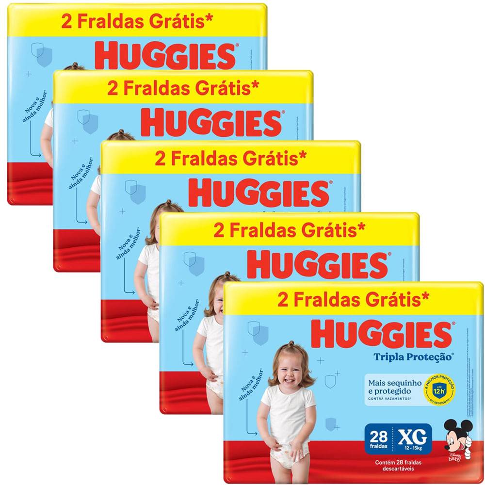 Huggies Meguinha XG: Proteção Imbatível!