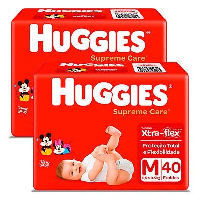 Huggies Supreme Care M: Proteção Imbatível!