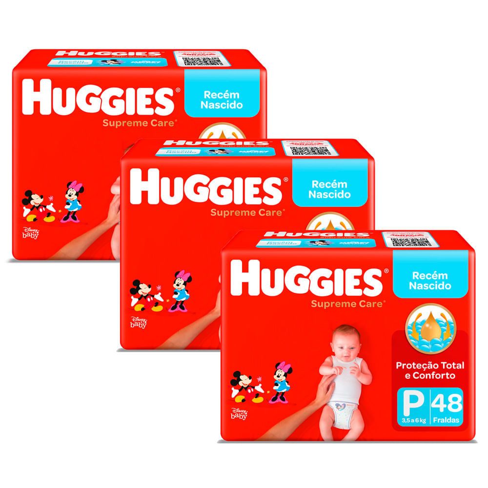 Huggies Supreme Care P Mega: Proteção Imbatível!