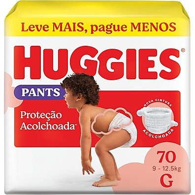 Huggies Supreme Care Roupinha G: Conforto e Proteção por 12h