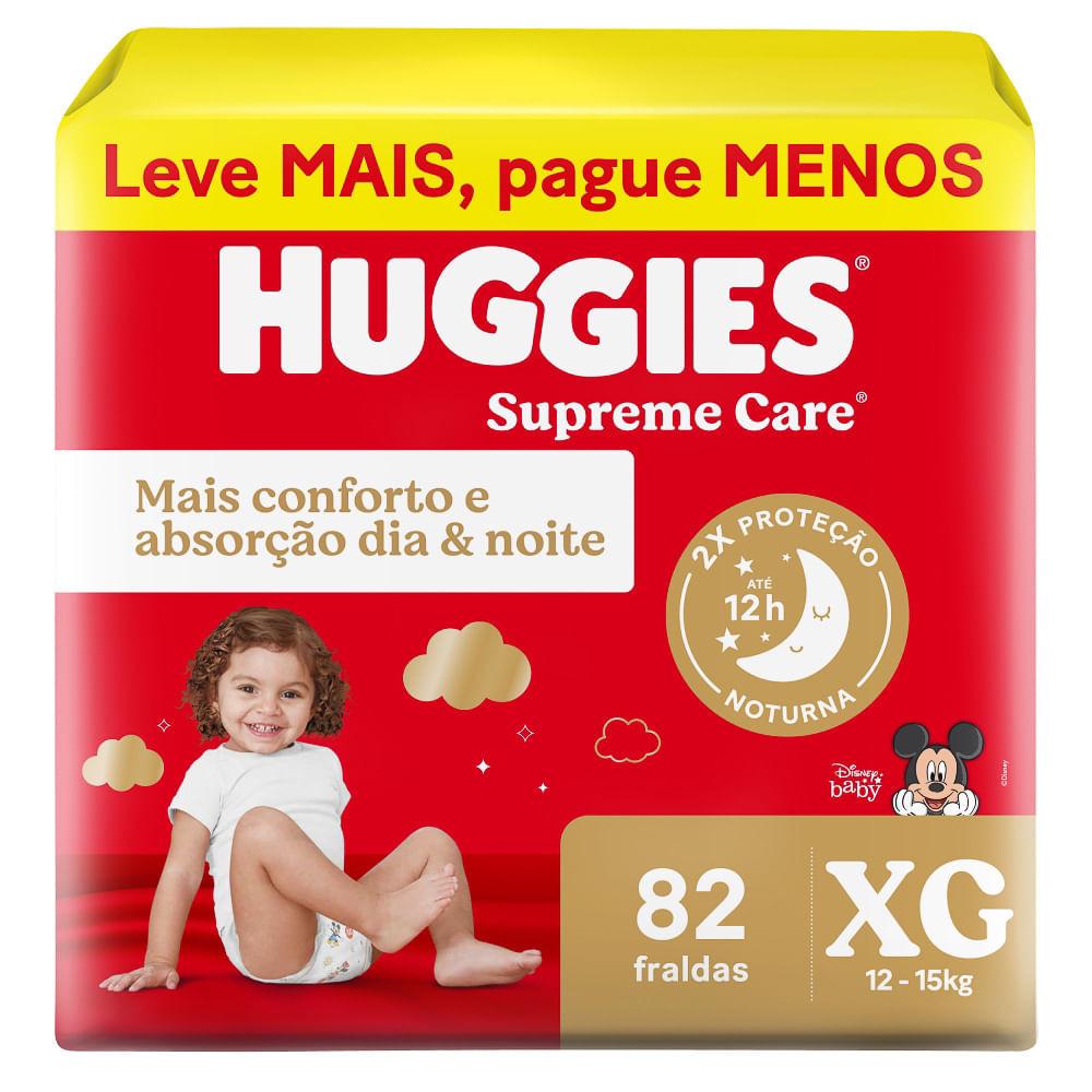 Huggies Supreme Care XG: Até 12h de Proteção!