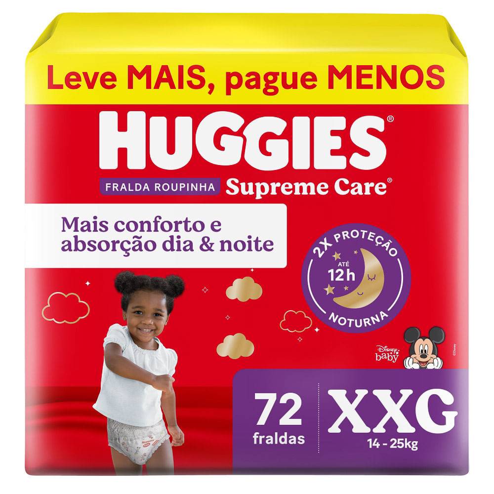 Huggies Supreme Care XXG: Proteção e Conforto!