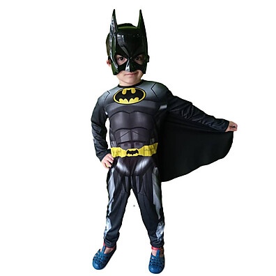 Fantasia Infantil Longa Batman Flash Thor Homem Aranha Hulk