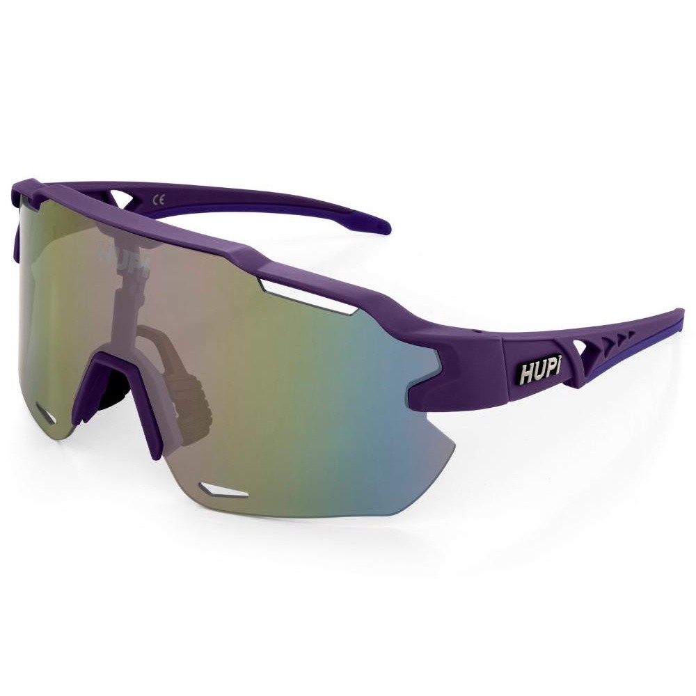 HUPI Quiriri: Óculos de Ciclismo Roxo Espelhado