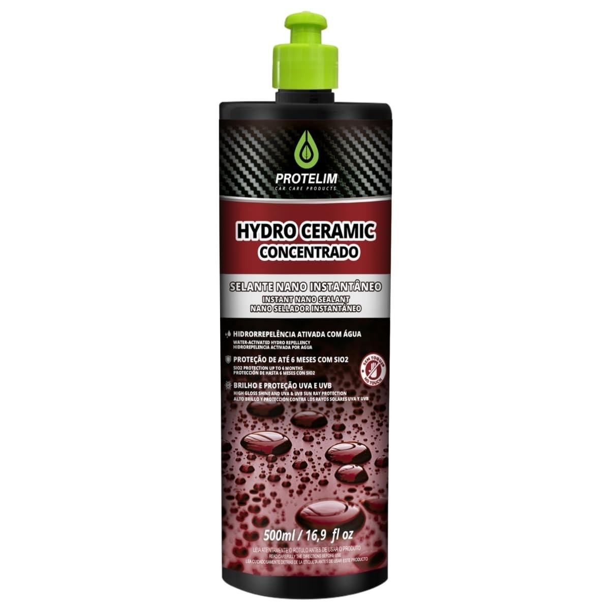Hydro Ceramic Nano Proteção Protelim: Brilho Intenso e Duradouro | 500ML