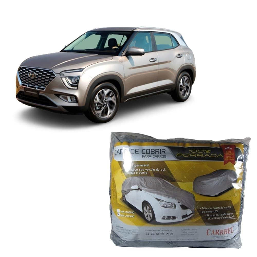 Capa Protetora Premium Hyundai Creta 2022+ com Forro Total - Proteção Imbatível!
