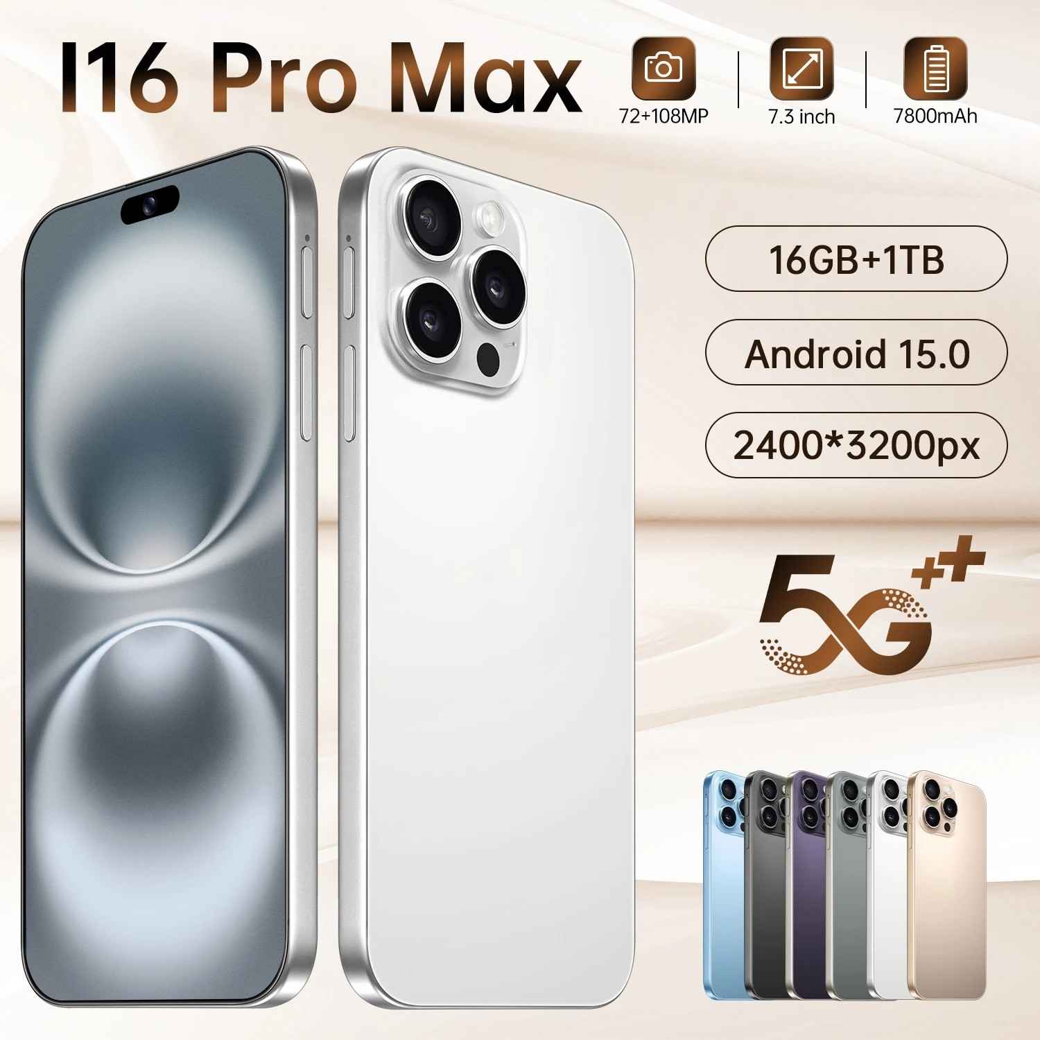 i16 Pro Max: O Smartphone Completo para 2025!