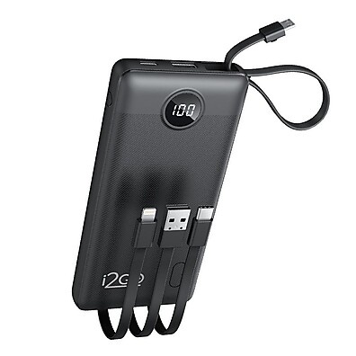 i2GO Power Bank 10000mAh: Carregue Tudo!