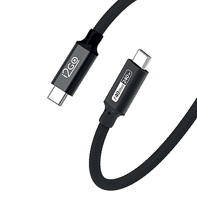 i2GO Thunder 40: Cabo USB-C 240W 40Gbps
