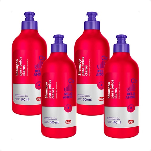 Ibasa Pelo Amor Claros: Shampoo Radiante para Pets
