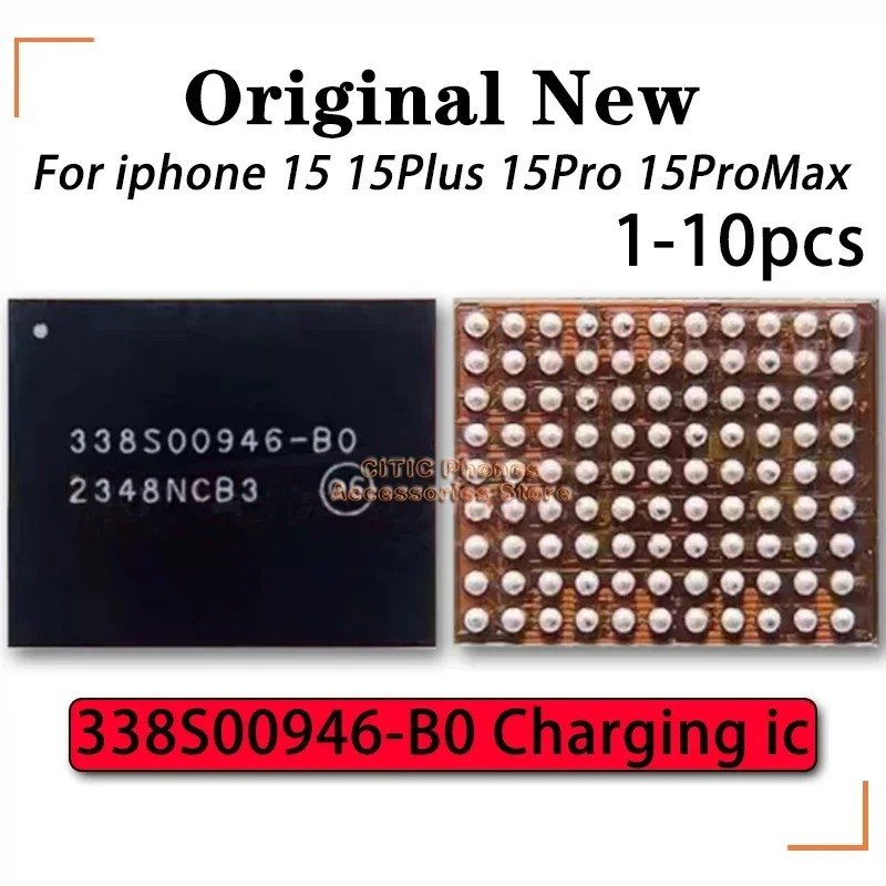 IC Tigris iPhone 15: Chip de Carga Original