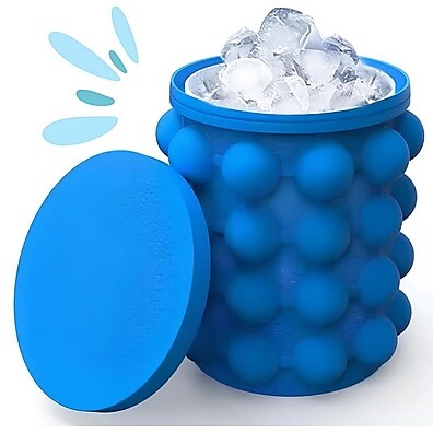 Ice Magic Cube: Mini Balde de Gelo 120 Cubos
