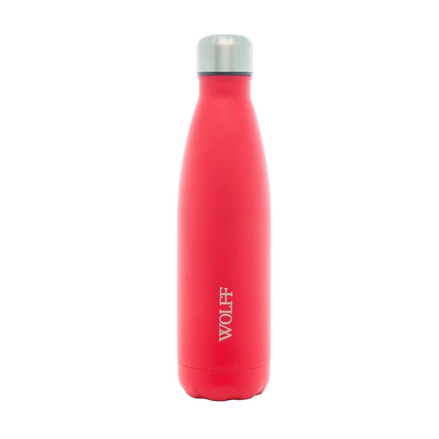 Garrafa Térmica Wolff Ice 500ml - Aço Inox Vermelha com Parede Dupla