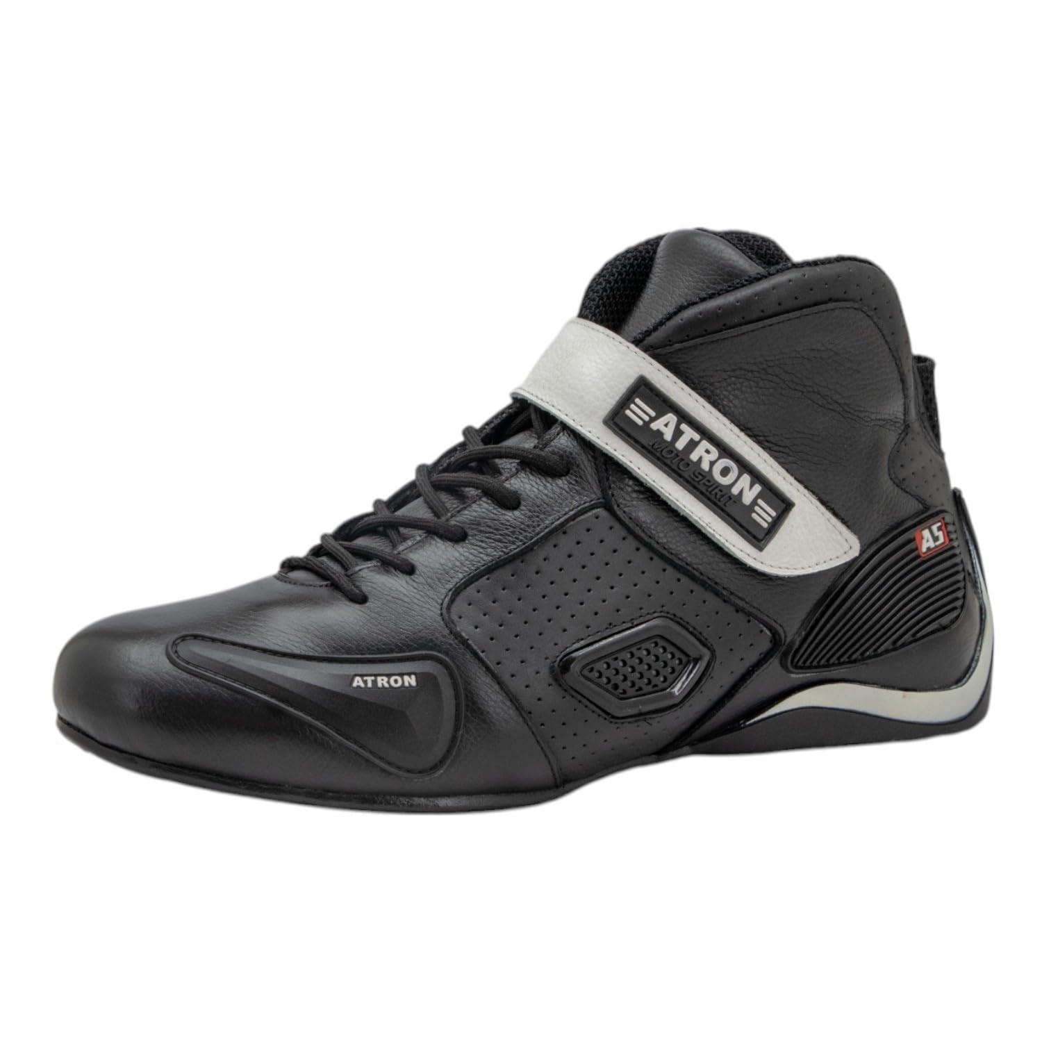 Sapatilha Masculina de Corrida Profissional em Couro ideal p/automobilismo 314