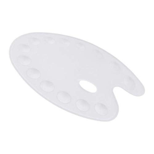 Paleta de Tinta Profissional em Plástico – Ideal para Tintas Líquidas e Fluidas