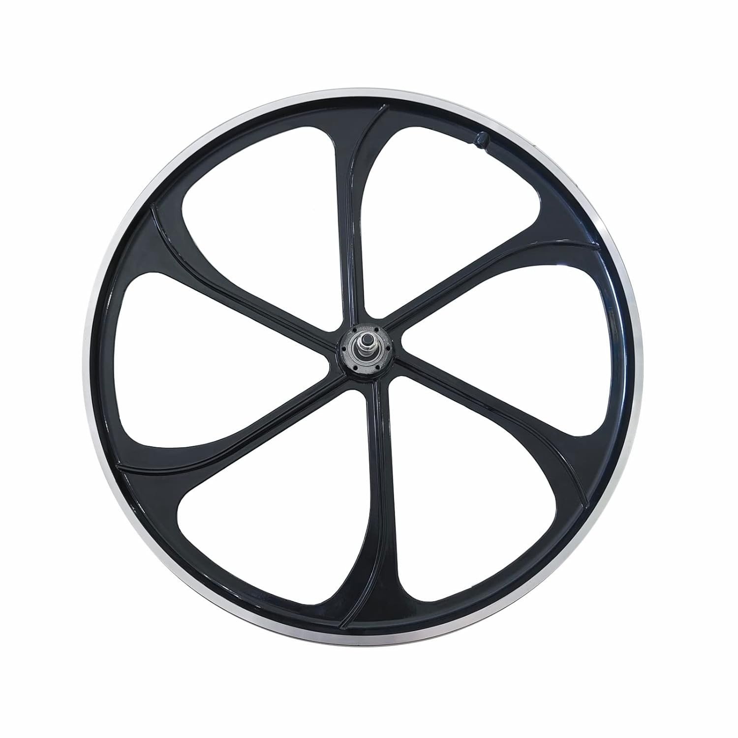 Roda Traseira CDHPOWER 66cm Liga de Alumínio Preta - Ideal para Bicicletas e Motorizadas