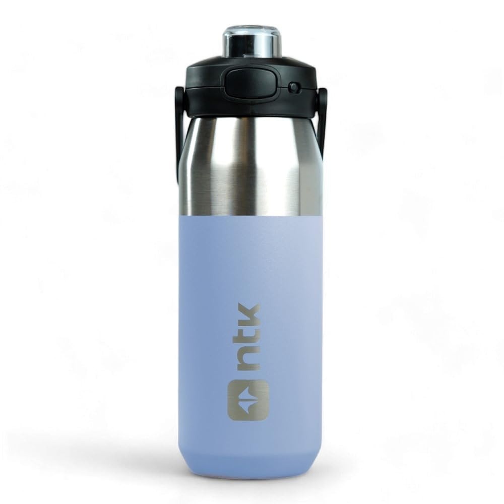 Garrafa Térmica Isomax 750ml Azul Claro - Mantenha Sua Bebida na Temperatura Ideal