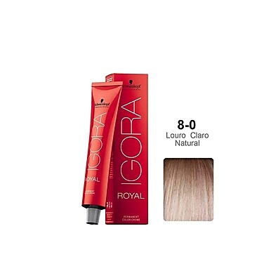 Igora Royal 8.0: Louro Claro Natural e Vibrante