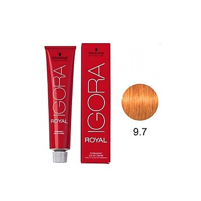 Igora Royal 9.7: Louro Acobreado Vibrante!