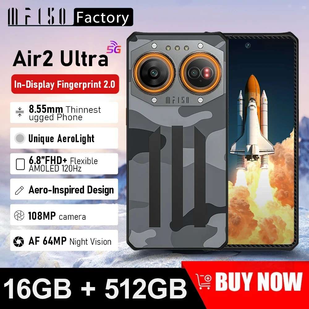 IIIF150 Air2 Ultra: O Smartphone 5G Robusto e Poderoso