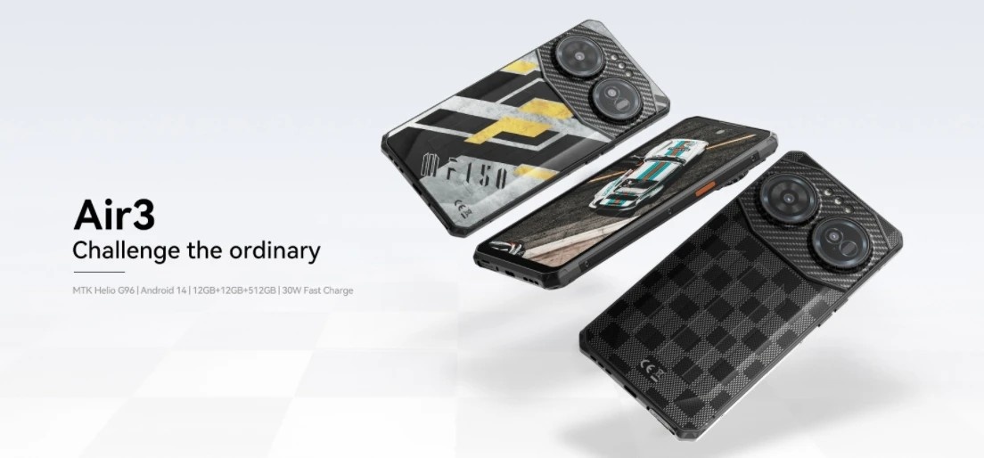 IIIF150 Air3: Smartphone 4G Robusto e Potente
