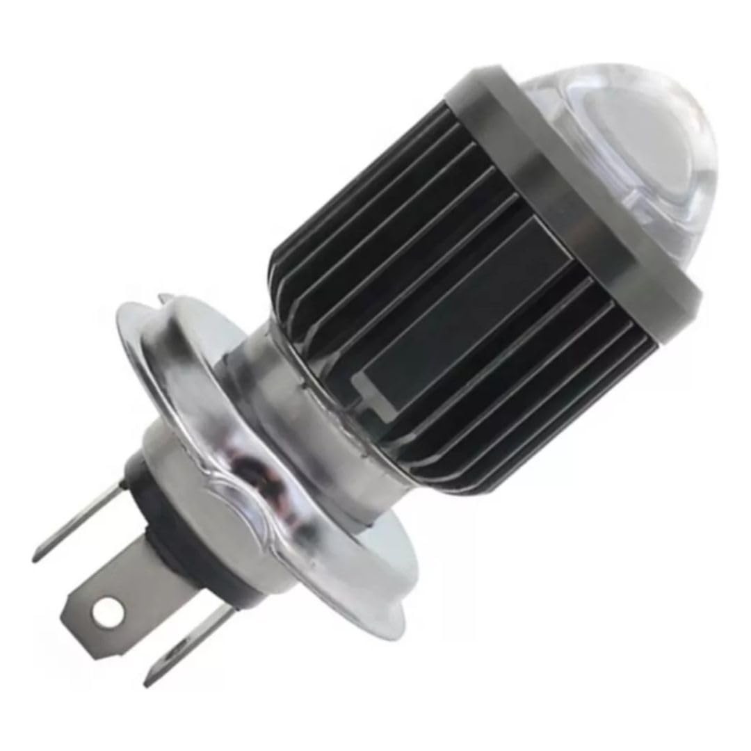 Lâmpada LED H4 6000K CREE para Motos: Iluminação Potente e Estilo Moderno