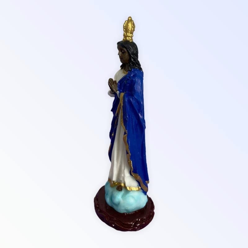 Imagem de Santa Sara em Resina 7 cm - Decoração Sagrada com Detalhes Exclusivos