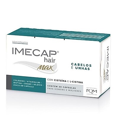 Imecap Hair Max: Cabelos e Unhas Fortes!