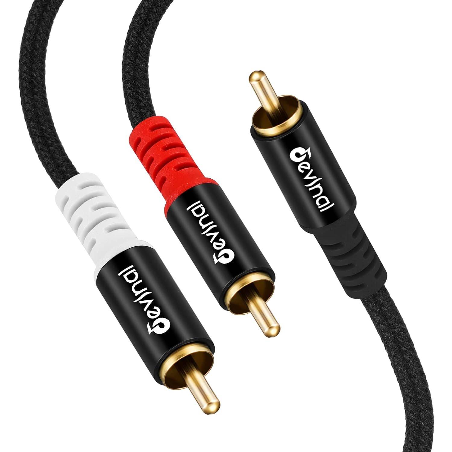 Cabo Divisor RCA Y Devinal: Som Imersivo para Subwoofer e Home Theater