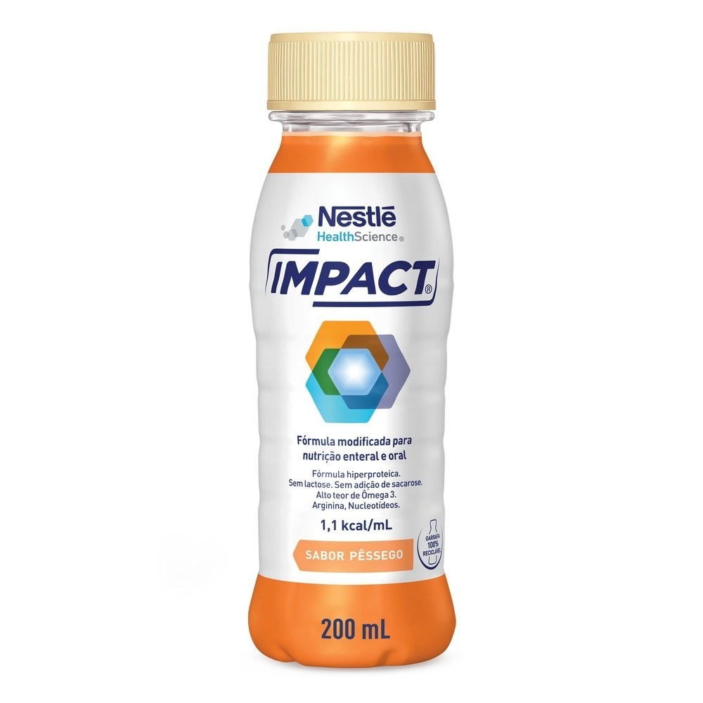 Impact Pêssego 200ml: Nutrição Completa e Saborosa