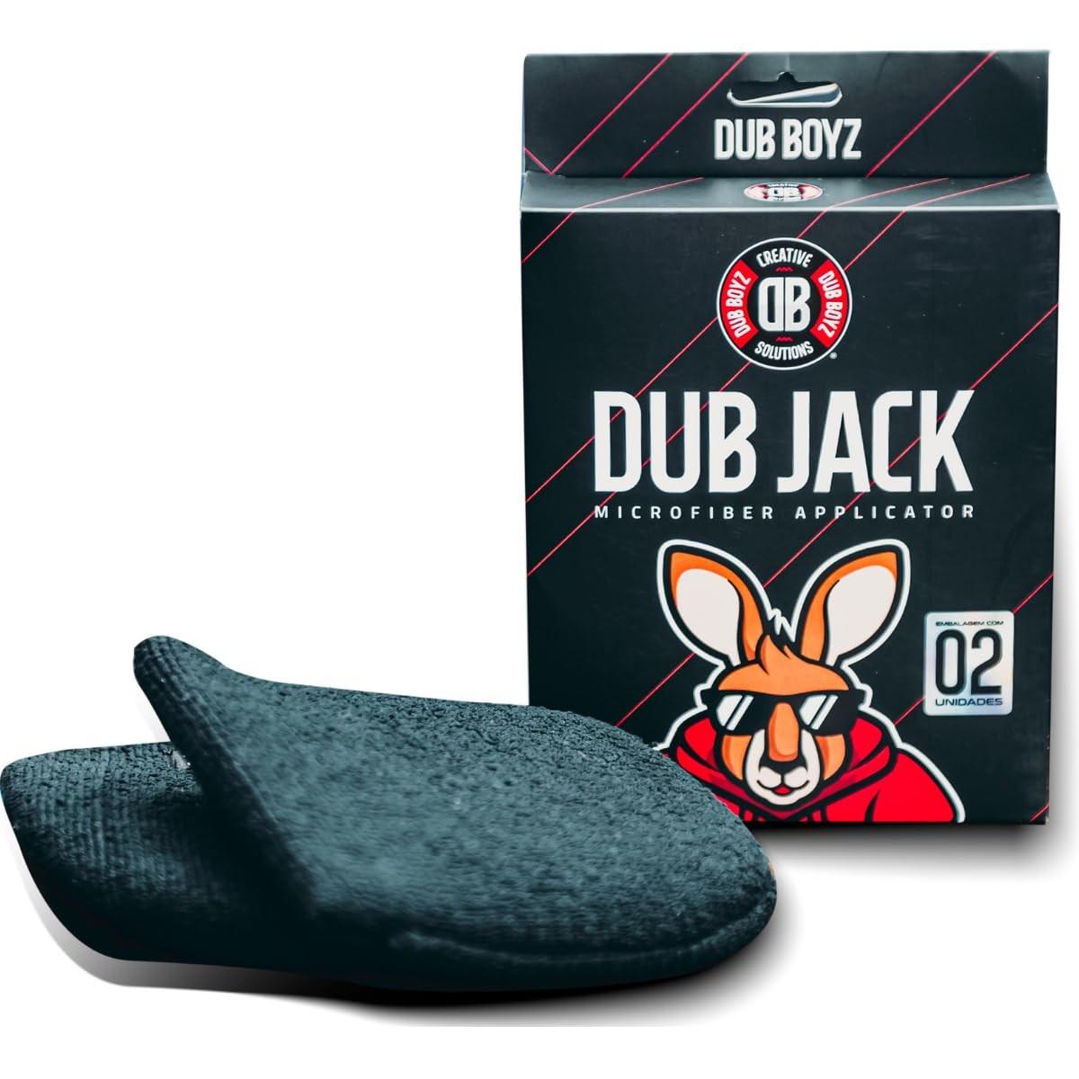 Aplicador de Microfibra Dub Jack: Acabamento Impecável e Proteção para seu Carro (2 Unidades)