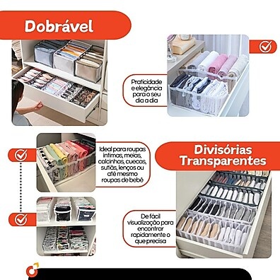Colmeias Organizadoras: Armário Impecável!