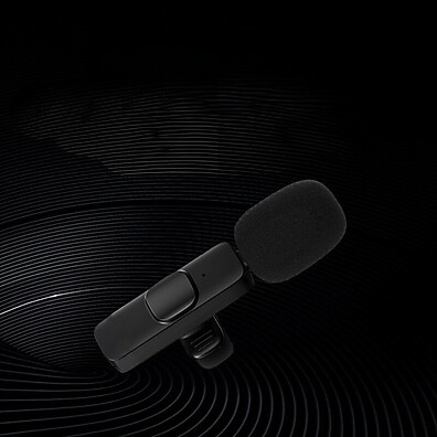 Microfone Lapela Sem Fio K9: Áudio Impecável!