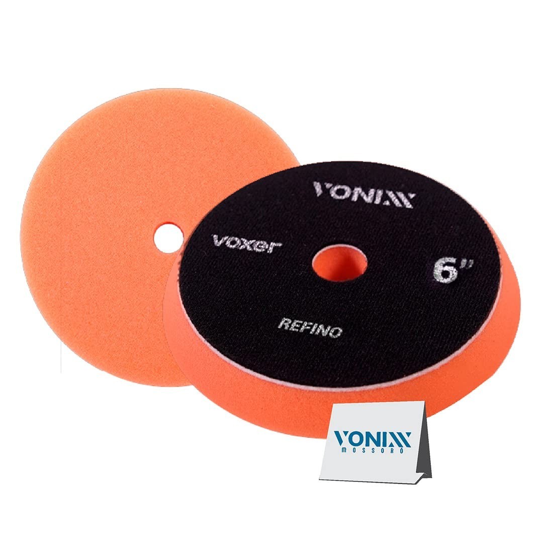 Boina Voxer Refino Laranja 6" - Acabamento Impecável para seu Veículo