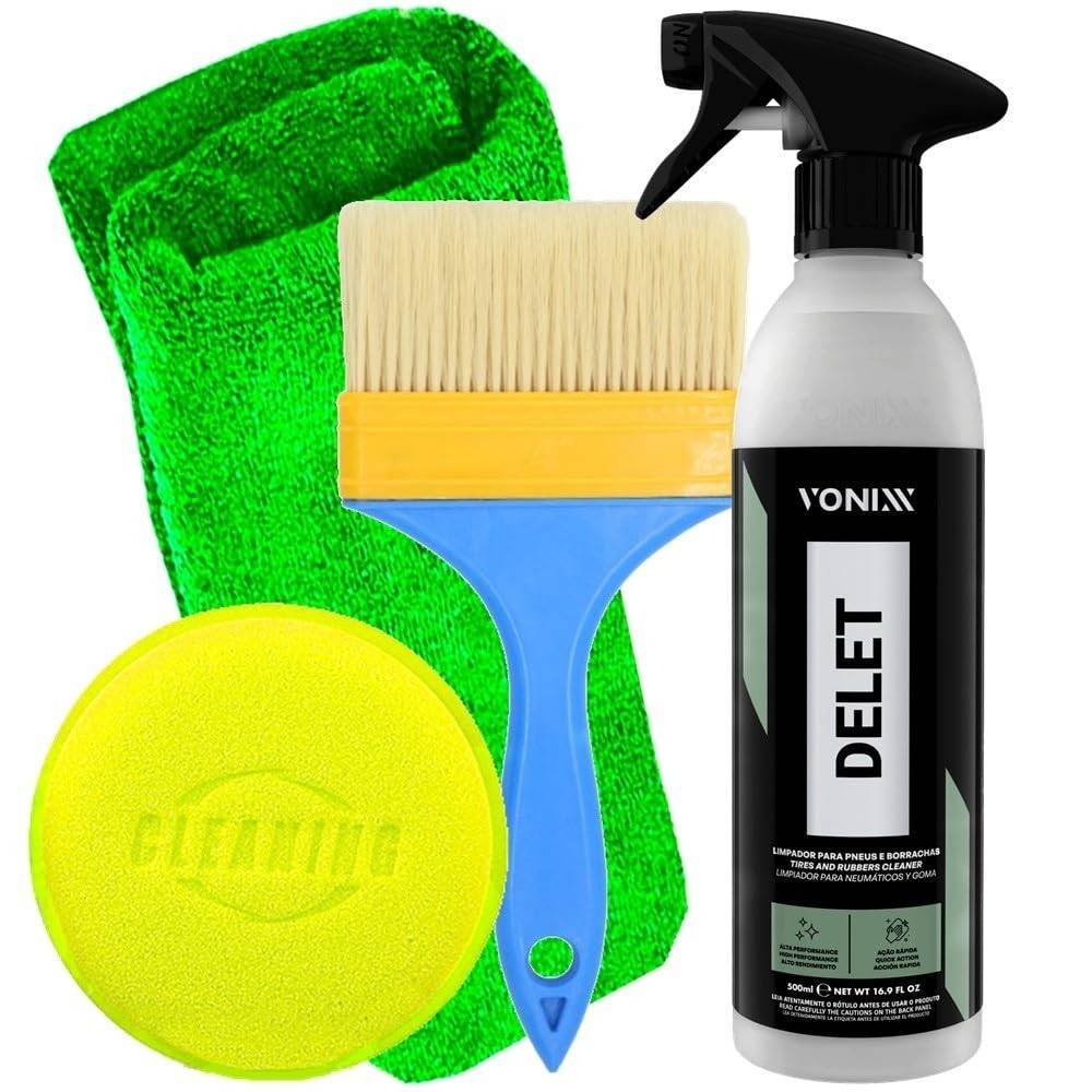 Kit Estética Automotiva Vonixx & Karbox: Limpeza Profissional e Brilho Impecável
