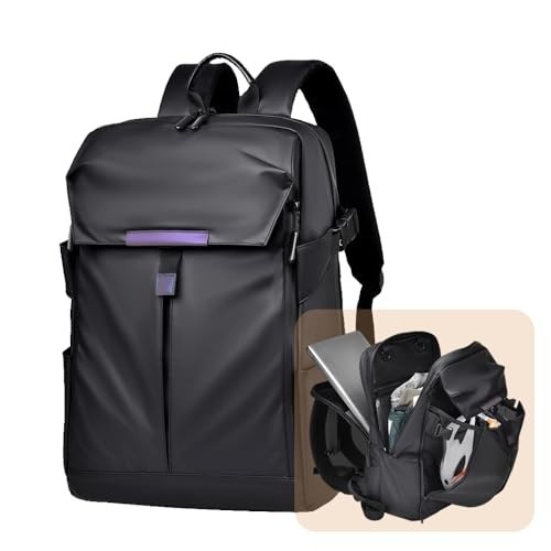 Romantic Crown Mochila Couro Masculina Impermeável Reforçada para Notebook Capacete Motorcycling Basquete Futebol Viagem,Reflexivo Casual Esportes Hiking Escola Presente