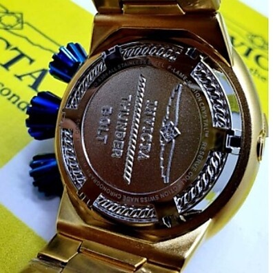 Invicta Thunderbolt: O Relógio Dourado Imponente
