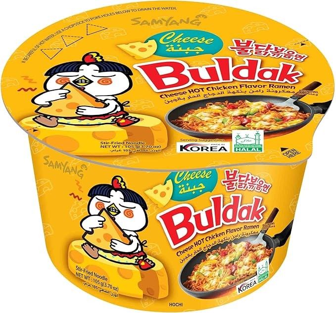 Hot Chicken Ramen - Lamen Sabor Frango e Queijo - Importado da Coreia