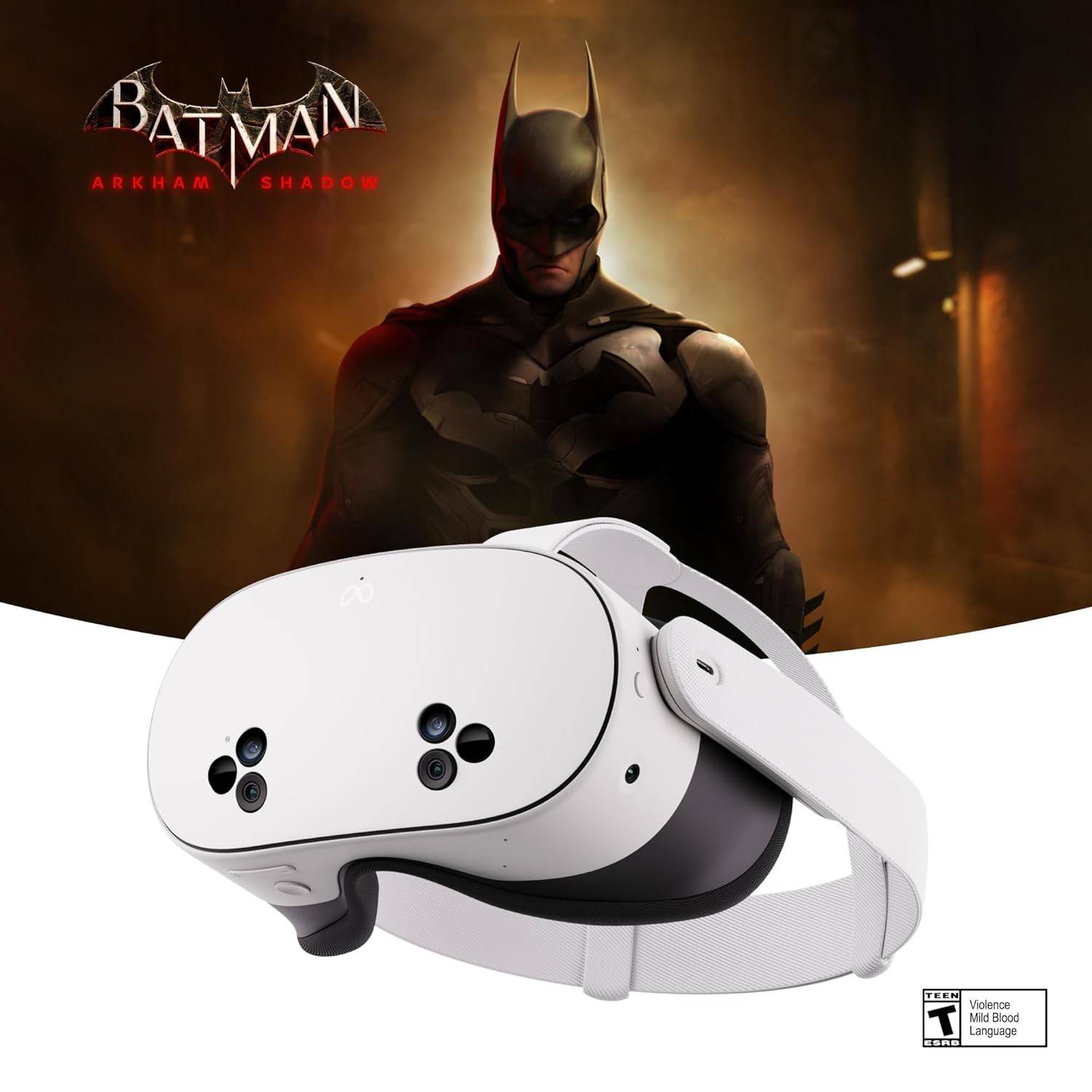 Meta Quest 3S 256GB: Mergulhe em Realidade Mista com Batman: Arkham Shadow Incluso