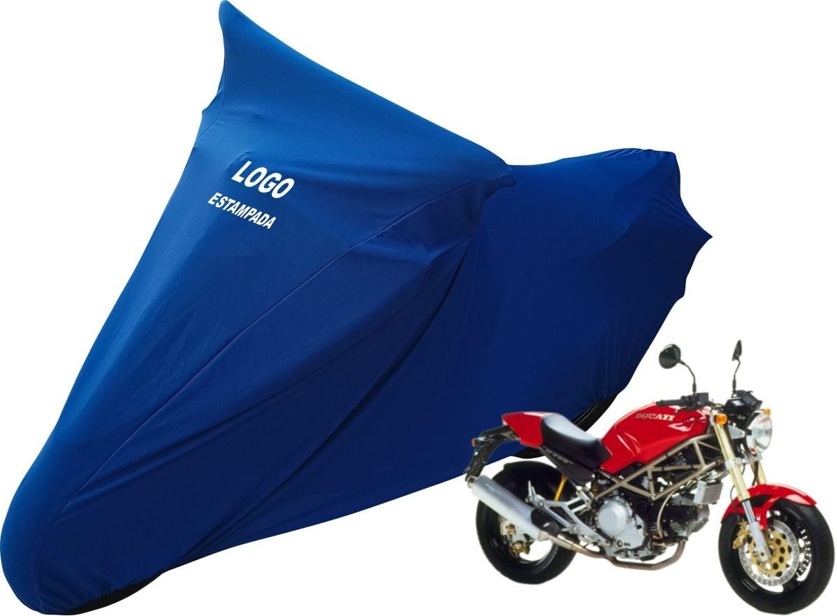 Capa de Moto Luxo Azul para Ducati Monster 900CC: Proteção Premium e Estilo Incomparável