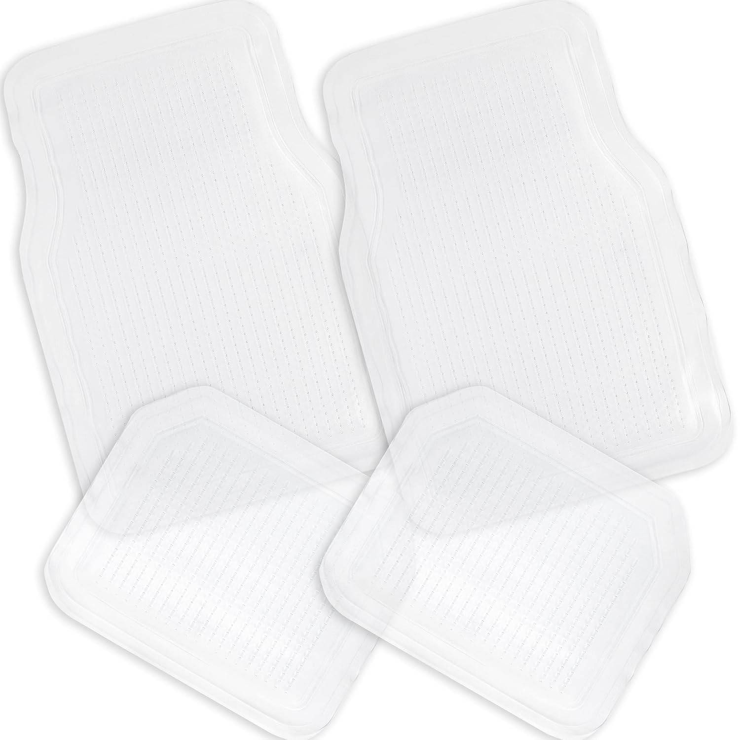 ZONETECH Tapetes Transparentes para Carro: Proteção Total e Estilo Incomparável